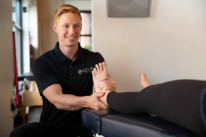 Chiropractor ankle foot injury